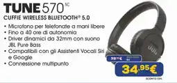 Euronics JBL TUNE 570 offerta