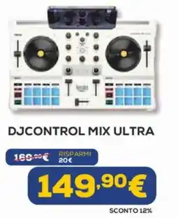 Euronics Djcontrol mix ultra offerta