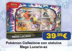 Euronics Pokémon Collezione con statuina Mega Lucario-ex offerta