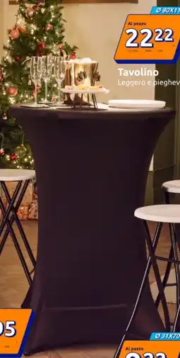 Action Tavolino Leggero e pieghevole offerta