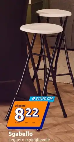 Action Sgabello Leggero e pieghevole offerta
