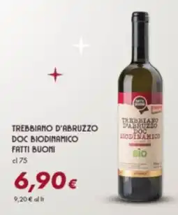 Oasi Trebbiano d'abruzzo doc biodinamico FATTI BUONI offerta