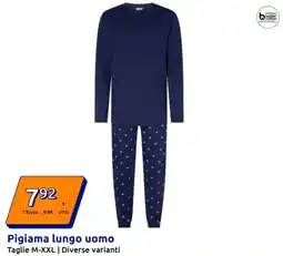 Action Pigiama lungo uomo offerta