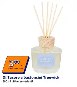 Action Diffusore a bastoncini Treewick offerta