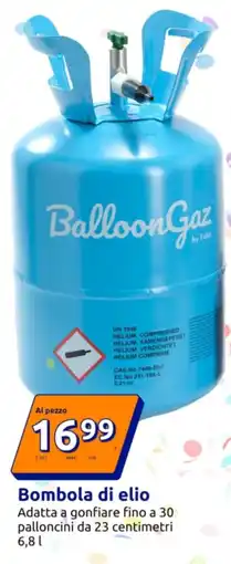 Action Bombola di elio offerta