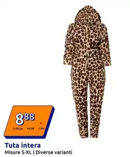 Action Tuta intera offerta