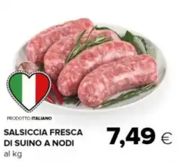 Oasi Salsiccia fresca di suino a nodi offerta