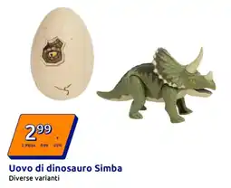 Action Uovo di dinosauro Simba offerta