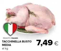 Oasi Tacchinella busto media offerta
