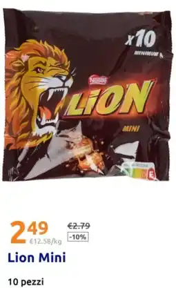 Action Nestle Lion Mini offerta