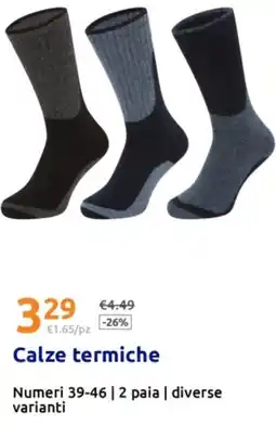 Action Calze termiche offerta
