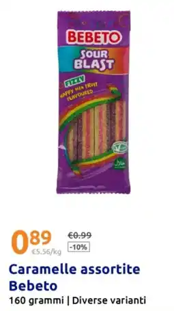 Action Caramelle assortite Bebeto offerta