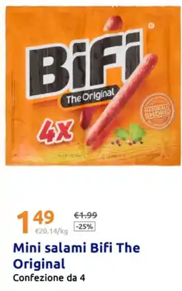 Action Mini salami Bifi The Original offerta