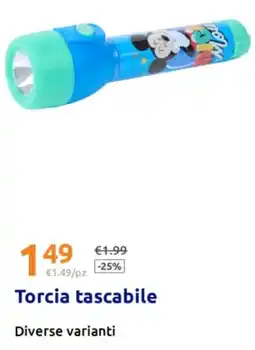 Action Torcia tascabile offerta