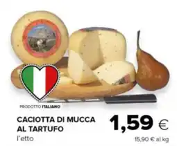 Oasi Caciotta di mucca al tartufo offerta