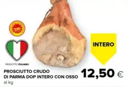 Oasi Prosciutto crudo di parma dop intero con osso offerta