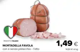 Oasi MORTADELLA FAVOLA con e senza pistacchio offerta