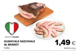 Oasi Guanciale nazionale al brandy offerta