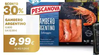 Ekom Pescanova gambero argentino offerta