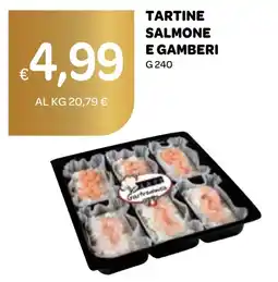 Ekom Tartine salmone e gamberi offerta