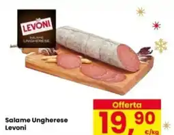 Eurospar Salame Ungherese Levoni offerta