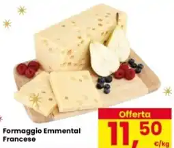 Eurospar Formaggio Emmental Francese offerta