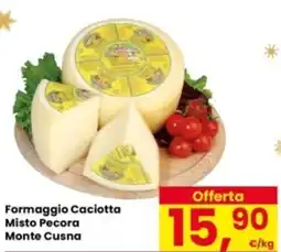 Eurospar Formaggio Caciotta Misto Pecora Monte Cusna offerta
