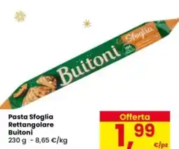 Eurospar Pasta Sfoglia Rettangolare Buitoni offerta