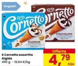 Eurospar 6 Cornetto Algida offerta
