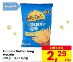Eurospar Patatine Golden Long McCain offerta