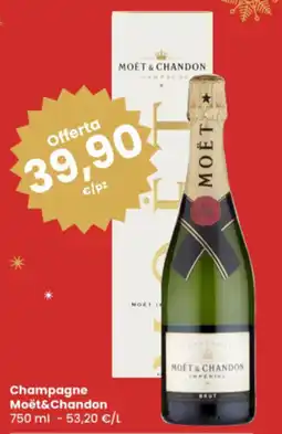Eurospar Champagne Moët&Chandon offerta