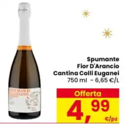 Eurospar Spumante Fior D'Arancio Cantina Colli Euganei offerta