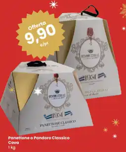 Eurospar Panettone o Pandoro Classico Cova offerta