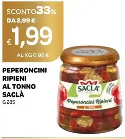 Ekom Peperoncini ripieni al tonno offerta