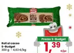 Eurospar Roll al cacao S-Budget offerta