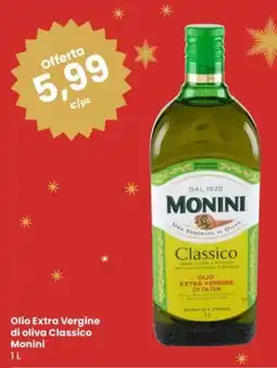 Eurospar Olio Extra Vergine di oliva Classico Monini offerta