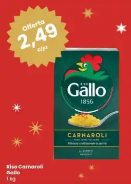 Eurospar Riso Carnaroli Gallo offerta