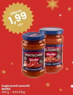 Eurospar Sughi pronti Barilla offerta