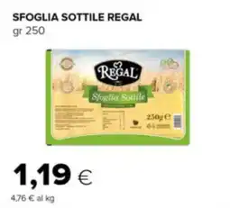 Oasi Sfoglia sottile REGAL offerta