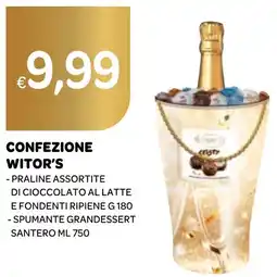 Ekom Confezione witor's praline assortite di cioccolato al latte offerta