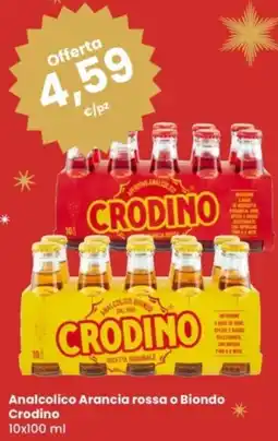 Eurospar Analcolico Arancia rossa o Biondo Crodino offerta