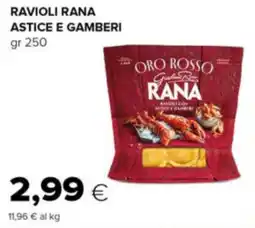 Oasi Ravioli rana astice e gamberi offerta