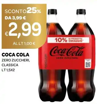 Ekom Coca cola zero zuccheri, classica offerta
