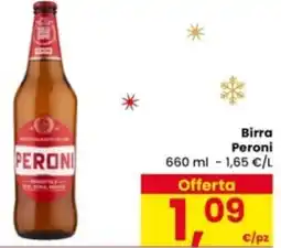 Eurospar Birra Peroni offerta
