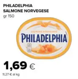 Oasi Philadelphia salmone norvegese offerta