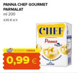 Oasi Panna chef gourmet PARMALAT offerta