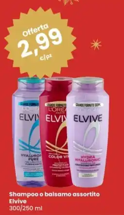 Eurospar Shampoo o balsamo Elvive offerta