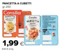 Oasi Consilia pancetta a cubetti offerta