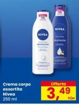 Eurospar Crema corpo Nivea offerta