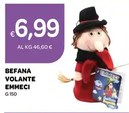Ekom Befana volante emmeci offerta